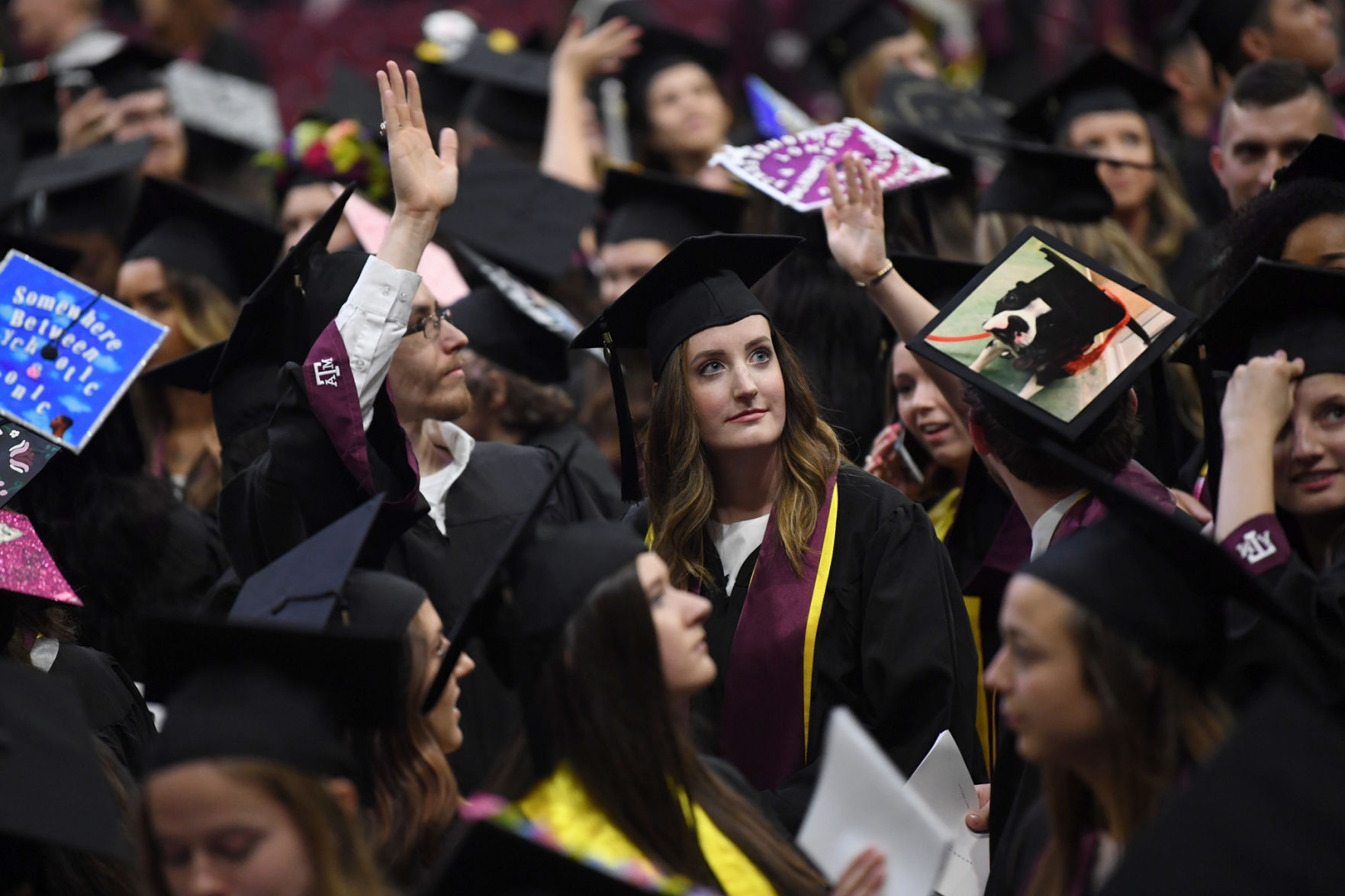Texas A&M University graduation
